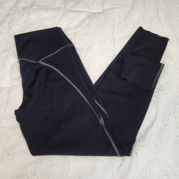 Pants - OFFLINE By Aerie Black High Rise Goals Legging 7/8 size Large OFFLINE By Aerie B
